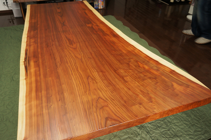 無垢一枚板テーブル