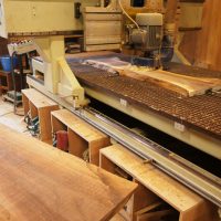 ブラックウォルナットベンチ