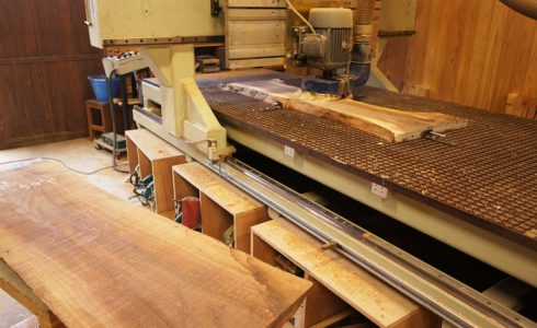 ブラックウォルナットベンチ