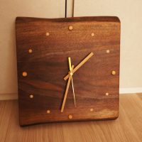 手づくり木の時計