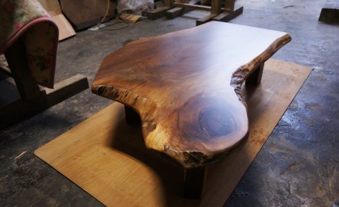 ブラックウォルナットテーブル