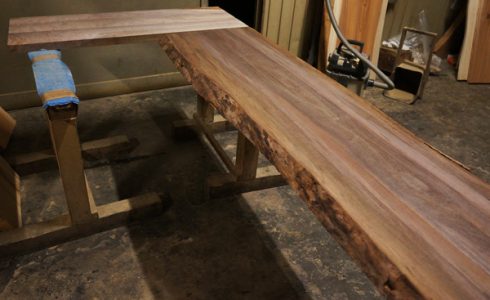 ウォルナット棚板