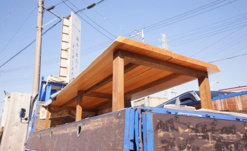 一枚板オフィステーブル