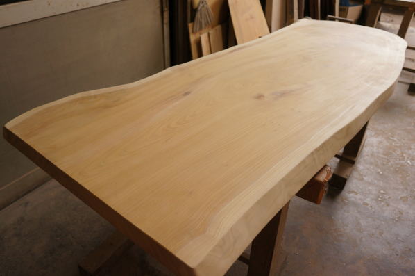 無垢一枚板テーブル天板