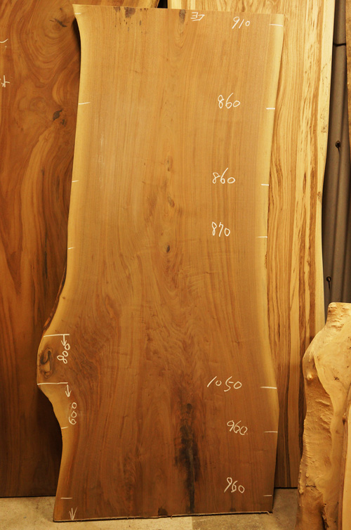 ブラックウォルナット一枚板