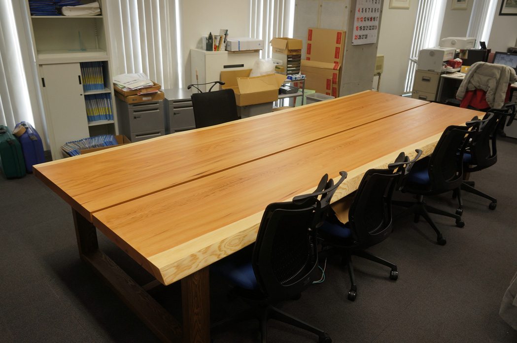 一枚板会議テーブル
