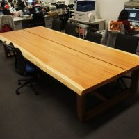一枚板オフィステーブル