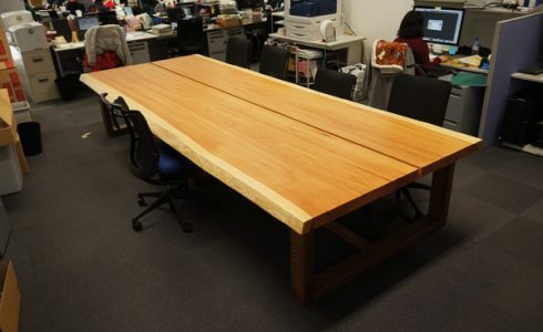 一枚板オフィステーブル