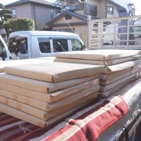 天然木店舗用一枚板テーブル