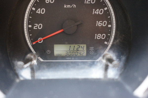 ハイエース　30万キロ