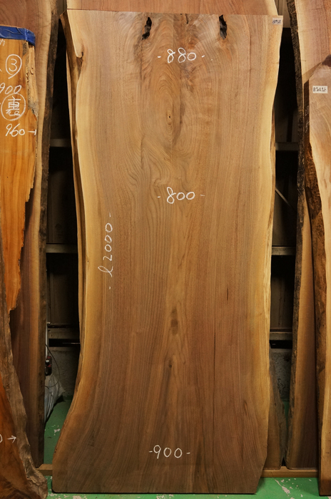 無垢ウォルナット一枚板