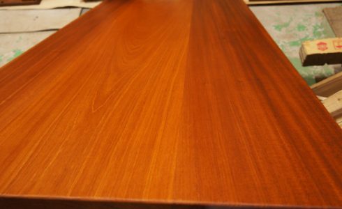 マホガニー一枚板天板