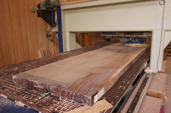 ブラックウォルナット一枚板