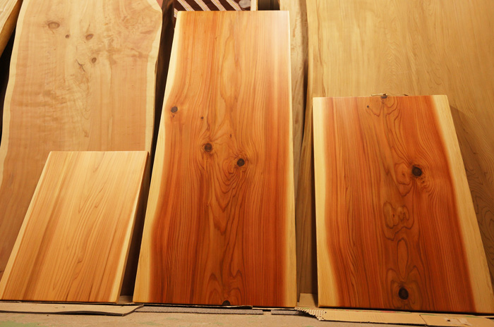 杉一枚板テーブル