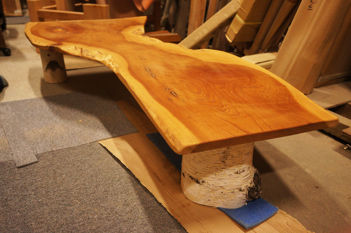 ケヤキ一枚板テーブル