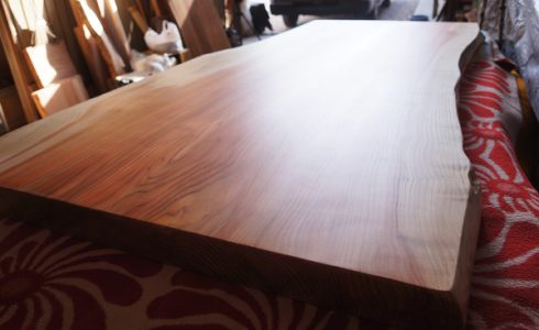 杉一枚板ダイニングテーブル