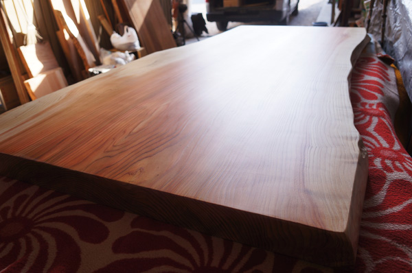 杉一枚板ダイニングテーブル