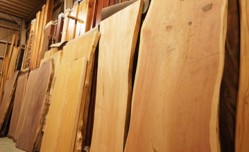 一枚板展示場販売