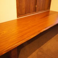 一枚板書斎テーブル