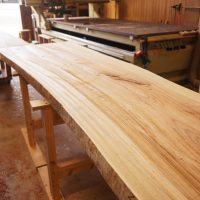 クスノキ無垢カウンター