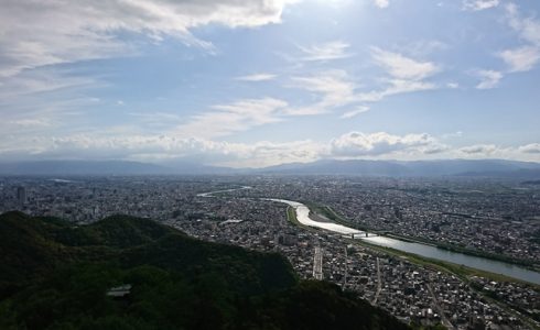 濃尾平野の風景