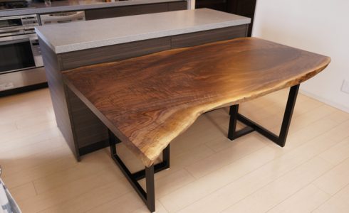 ブラックウォルナットテーブル