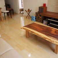 霧島杉一枚板テーブル