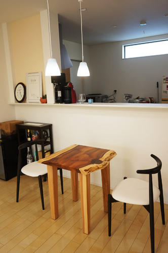 無垢小テーブル