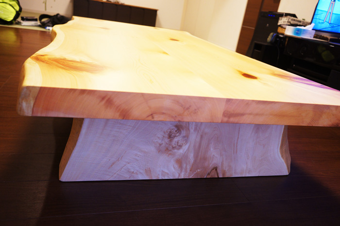 総天然木テーブル