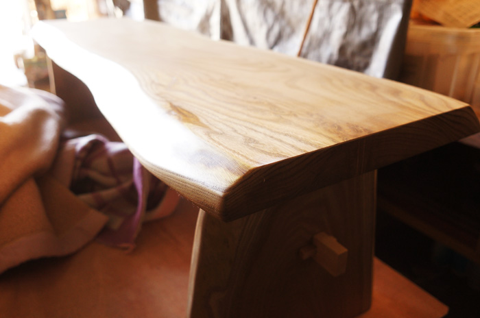 キハダ無垢ベンチ