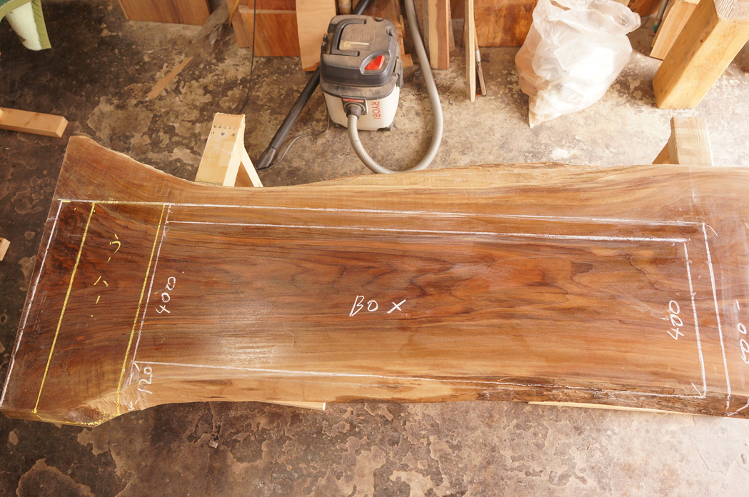 ウォルナットテレビ台