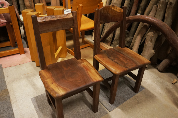 ブラックウォルナット椅子