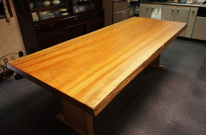 椨一枚板テーブル