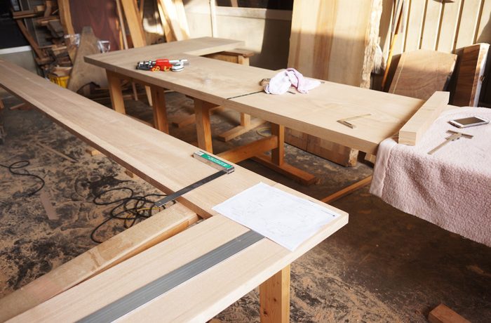 一枚板カウンター