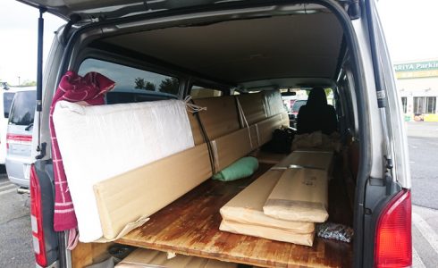 ハイエース積載