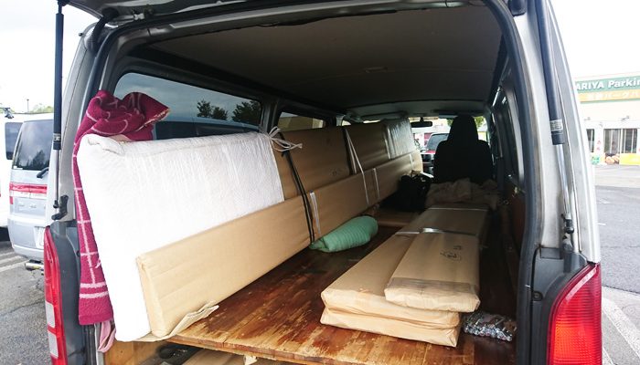 ハイエース積載