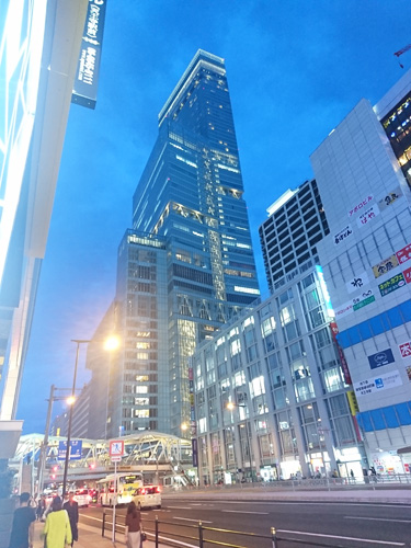 あべのハルカス木の納品