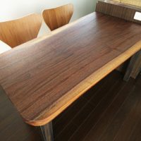 天然木一枚板テーブル