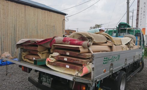 木の一枚板お引き取り