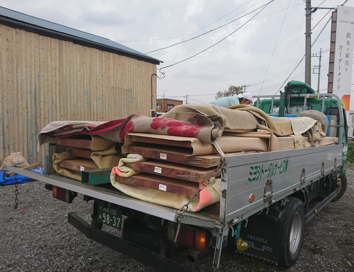 木の一枚板お引き取り