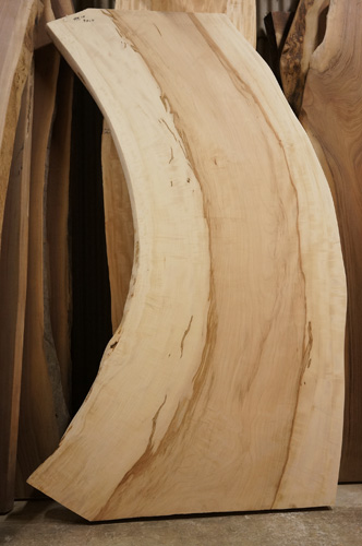 栃一枚板曲がり