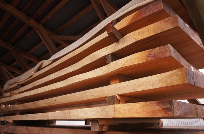 ケヤキテーブル加工