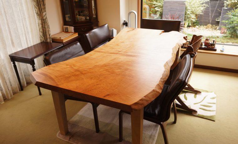 カエデ一枚板ダイニングテーブル
