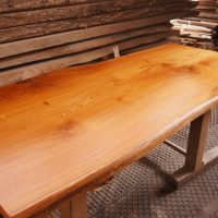 ケヤキ一枚板テーブル天板