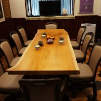 無垢一枚板応接テーブル