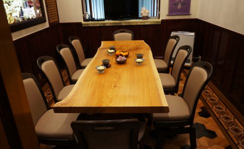 無垢一枚板応接テーブル