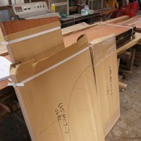 持ち込み一枚板納品