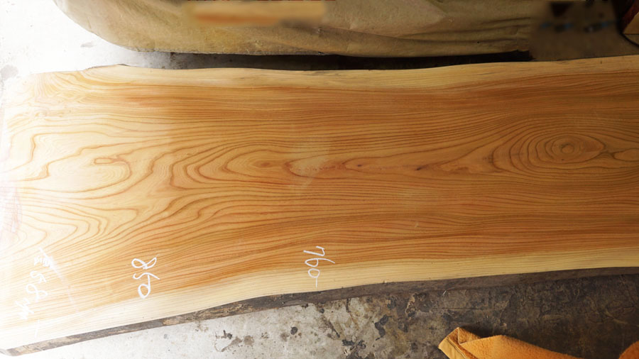 ケヤキカウンター用板サイズ1