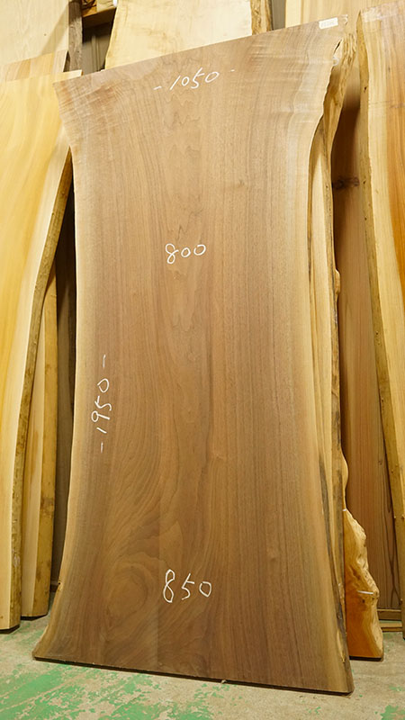 ウォルナット一枚板