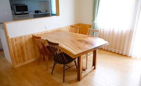 クスノキ一枚板テーブル